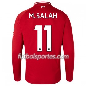 Camisetas Liverpool M.Salah 11 Primera Equipacion 2018/2019 Manga Larga